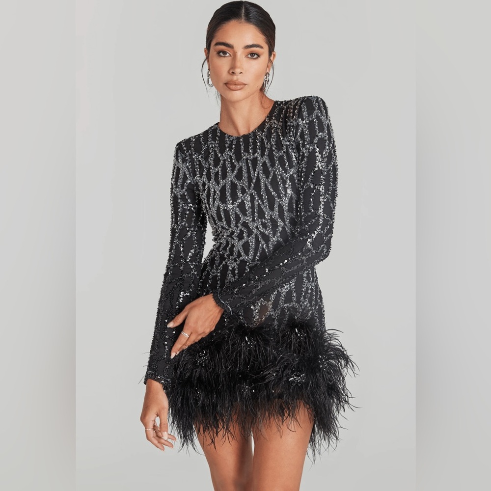 Nadine Merabi Lexi Black Dress-NWT